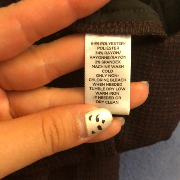 Loft pants ❤️🖤 - Picture 3 of 3